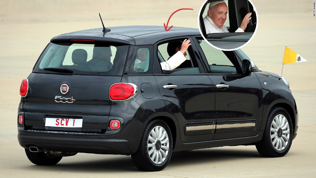 Pope Francis arrives in the U.S.