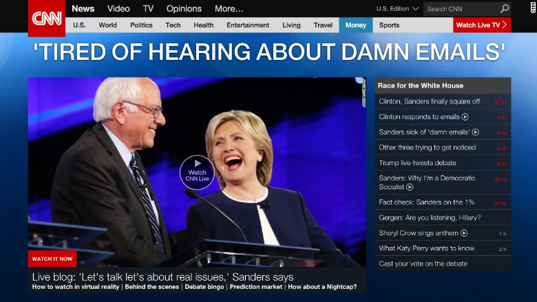 Watch Cnn Democratic Debate Online Free