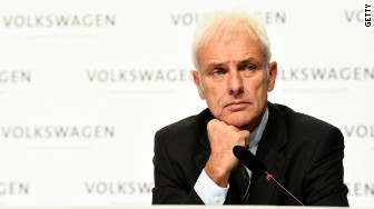 Volkswagen CEO Matthias Mueller