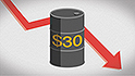 Oil crashes to $30 a barrel