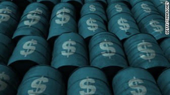 oil barrels money