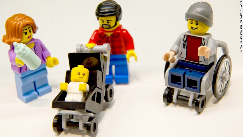 Lego unveils its first disabled figure