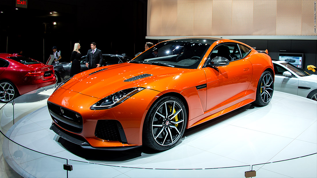 Jaguar FType SVR  Cool cars from the New York Auto Show  CNNMoney