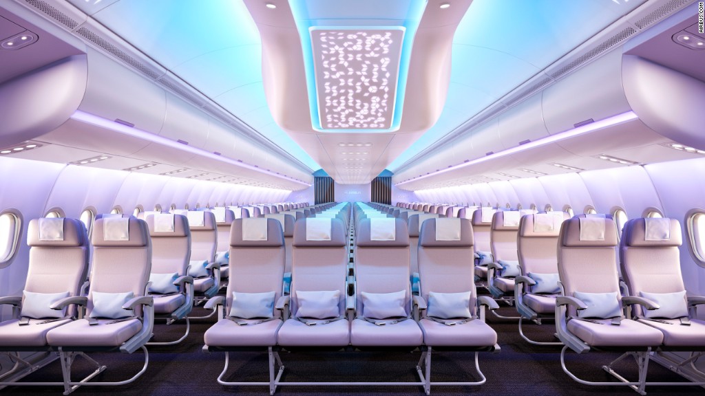 New Airbus puts focus on cabin space
