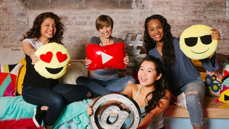 Girls Who Code taps four teen girls for YouTube series