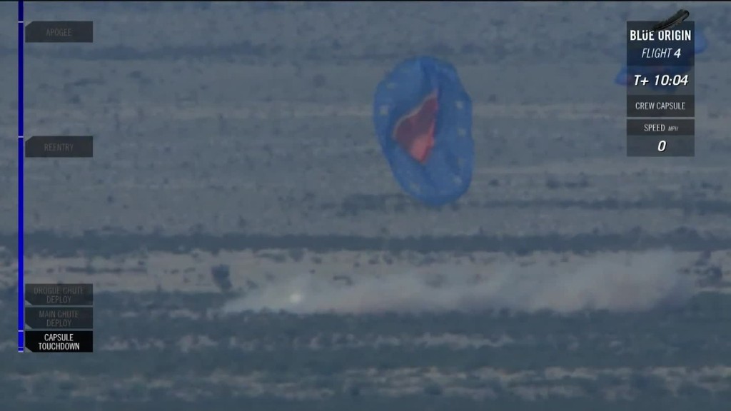 Watch Blue Origin test crash a pod in the desert