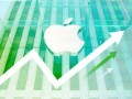 Apple stock nears record high World business news – CNNMoney.com