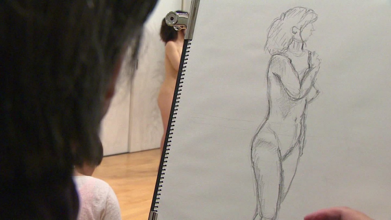 Nude Art Class Video 63