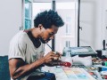 Shoe brand turns footwear into an art form