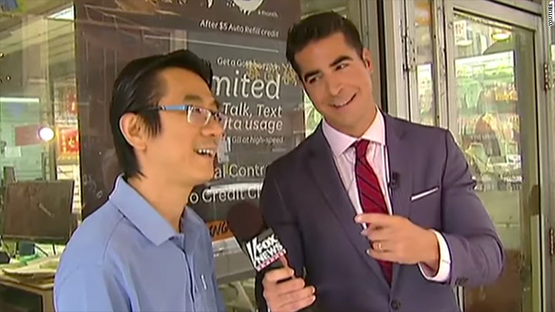 Fox News not commenting on Jesse Watters’ controversial Chinatown segment