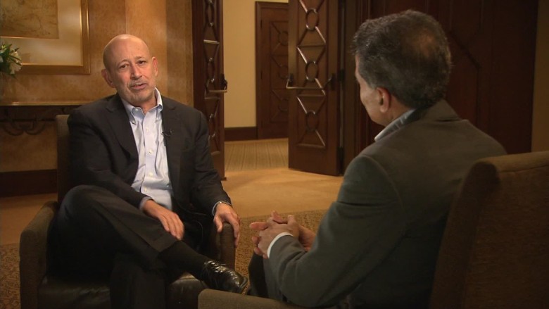Goldman Sachs CEO on Hillary Clinton: 'Of course we engage' on policy