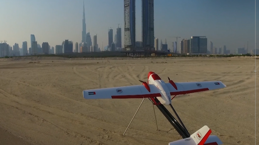 To fight wayward drones, Dubai's deploying a drone hunter