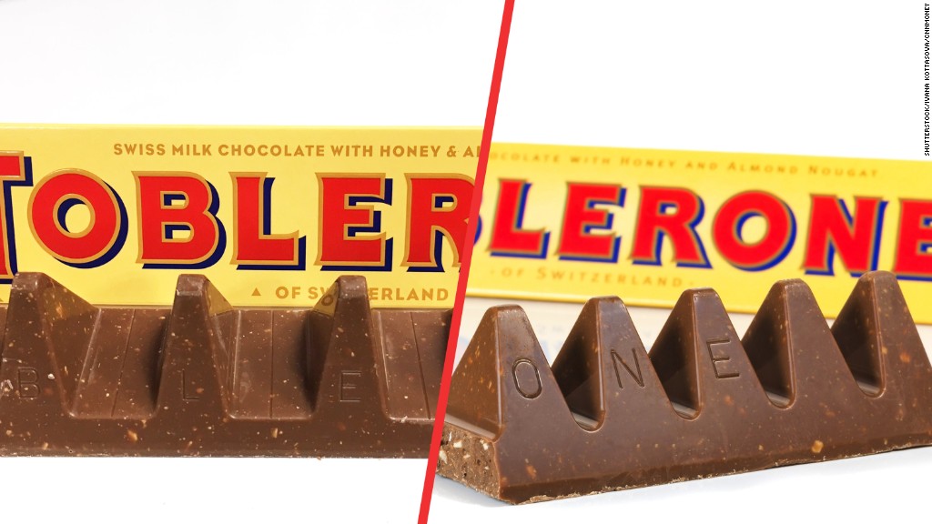 Toblerone is downsizing and fans are not happy