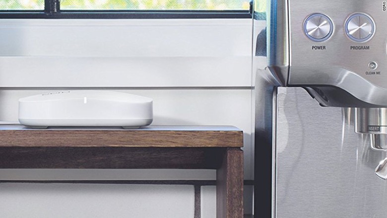 ring eero router its new home