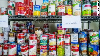 montclair state food pantry shelves