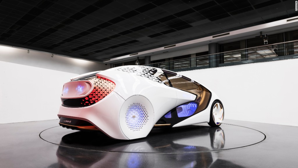 Toyota's space-age concept car for 2030
