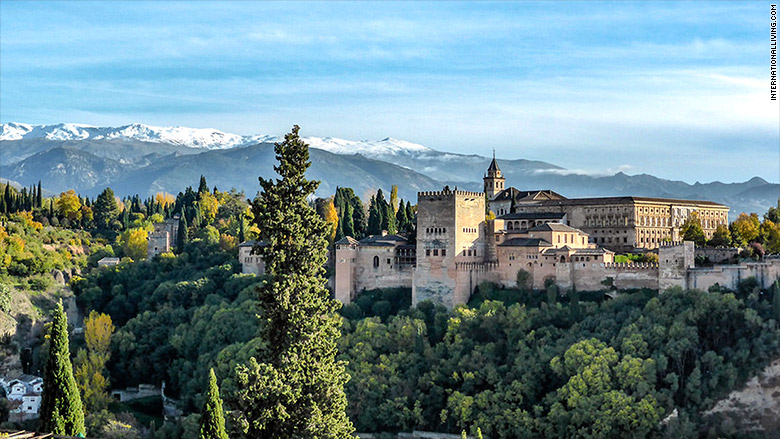 Granada, Spain - Best places to retire abroad in 2017 - CNNMoney
