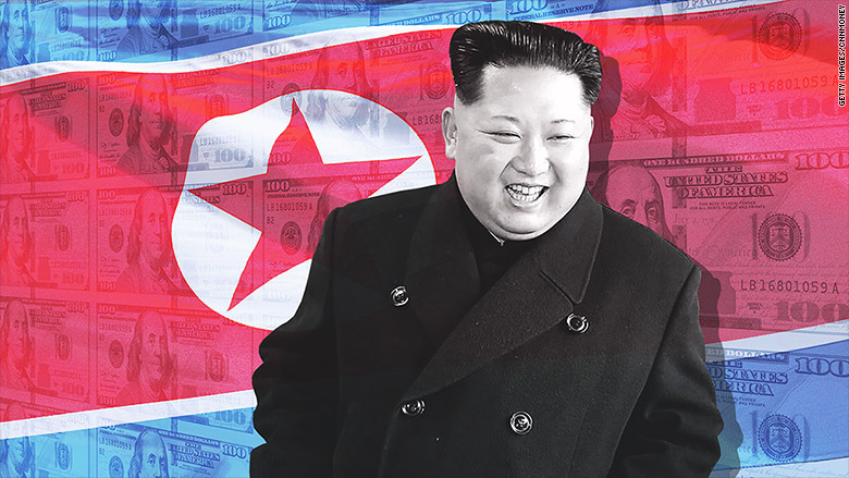 north korea kim jong un cash