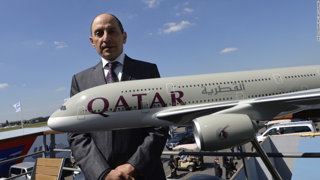 Qatar Airways CEO: U.S. fueling fire of Gulf Crisis