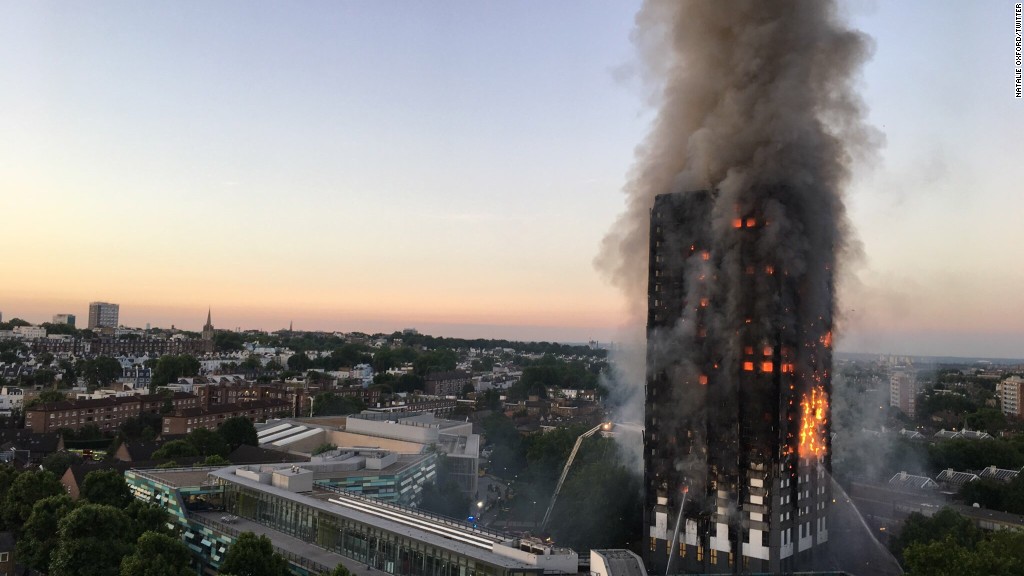 Police: Grenfell Tower fire started in Hotpoint fridge