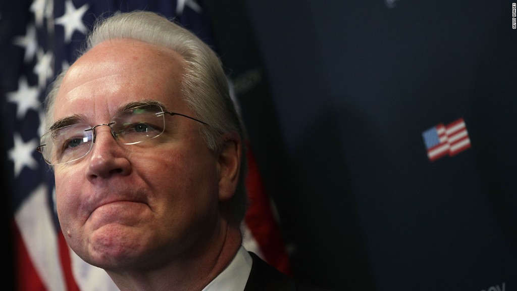 Price won't say if health bill cuts his taxes