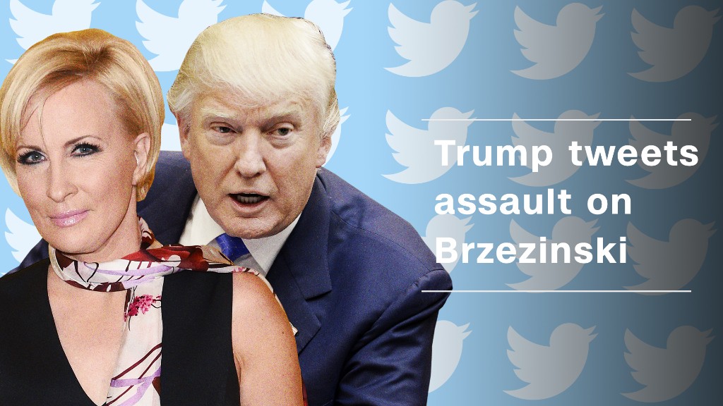 Trump tweets insults at MSNBC's Mika Brzezinski