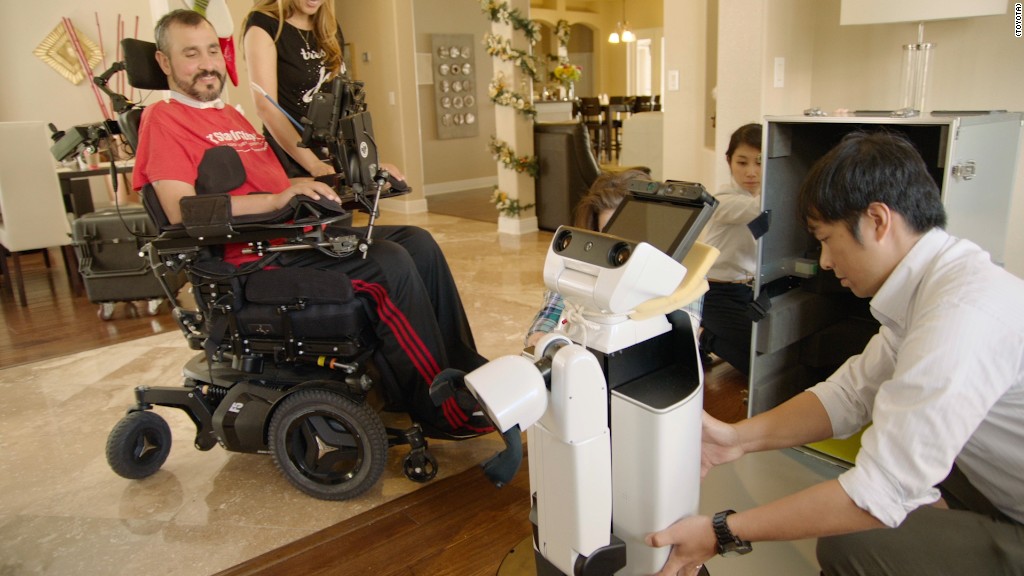 This robot can help people with physical disabilities 