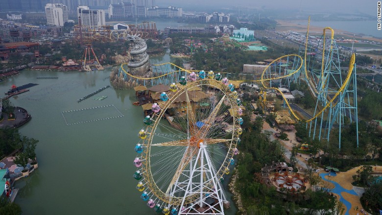 China Wanda theme park 