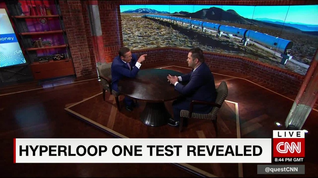 Hyperloop One's first full test revealed