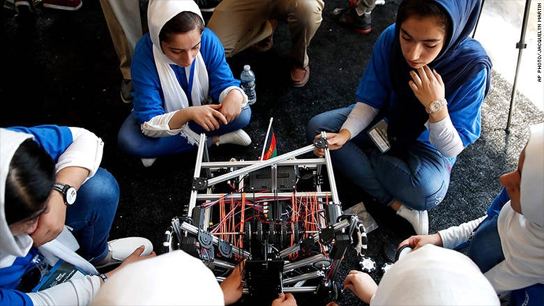 afghanistan womens robotics