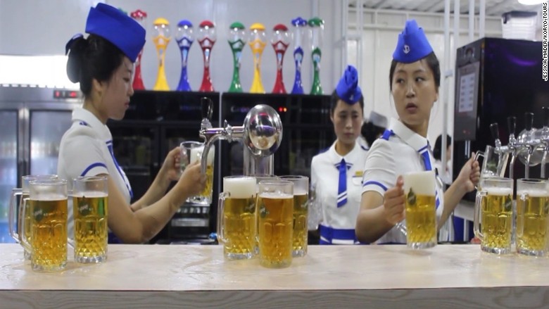 North Korea beer festival 2016
