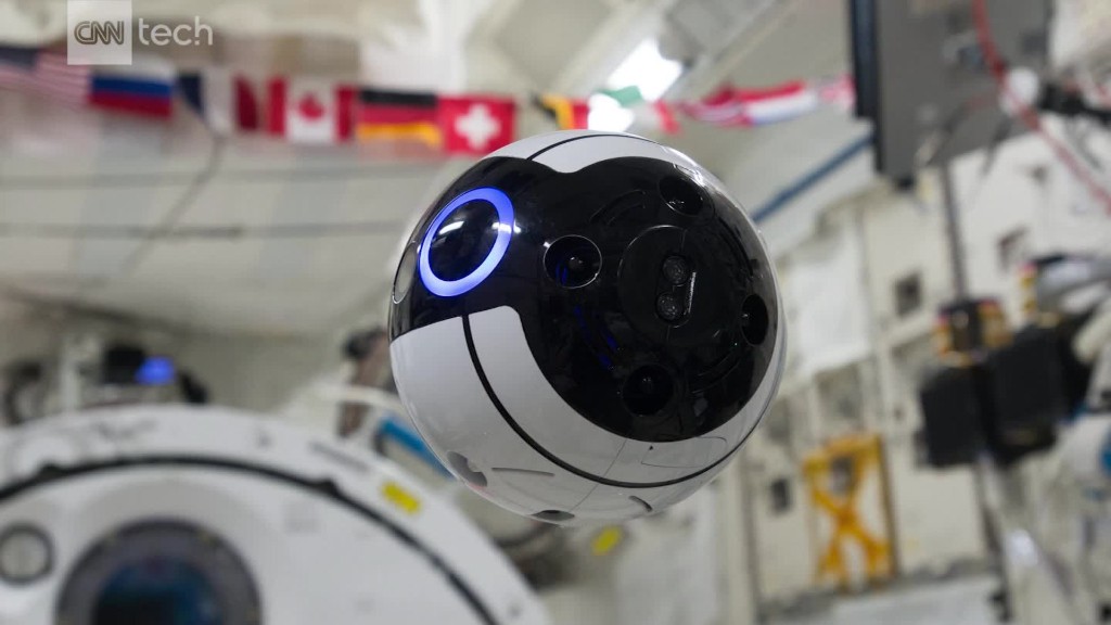 Space station drone looks like BB-8
