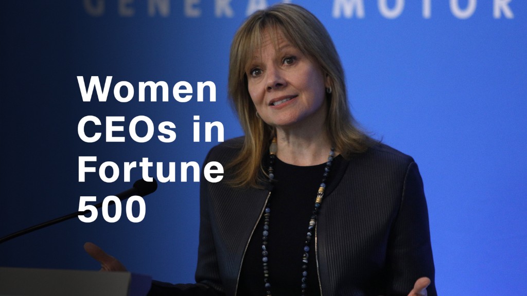 Fortune 500 female CEOs: Growing in number, but still rare