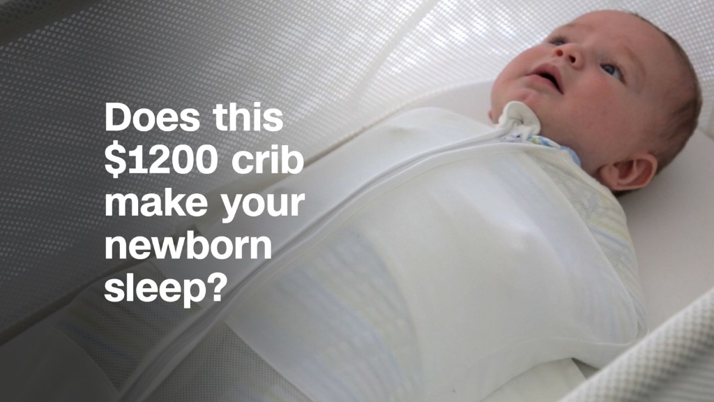 Does this $1200 crib make your newborn sleep?