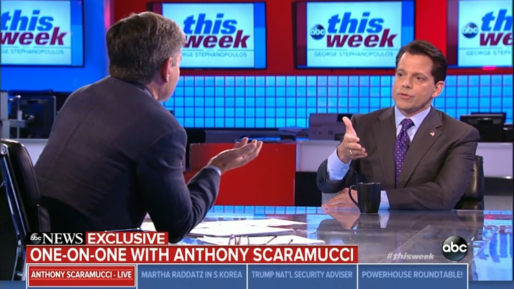 Scaramucci on Trump and Charlottesville