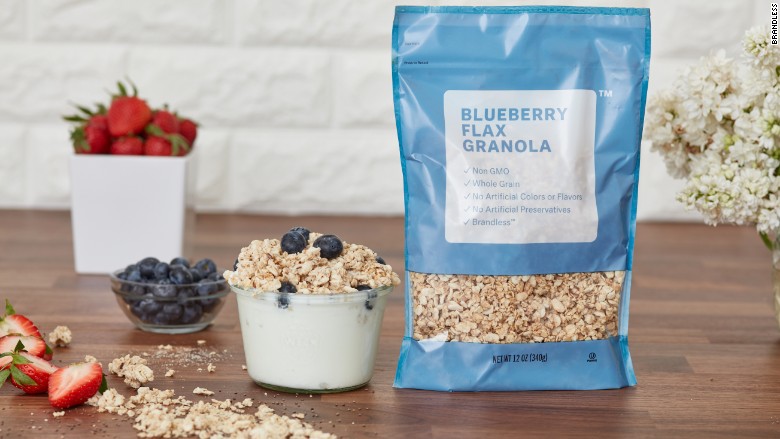 brandless blueberry flax granola