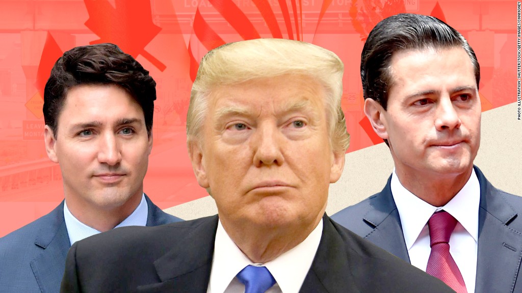 U.S., Canada and Mexico begin NAFTA negotations