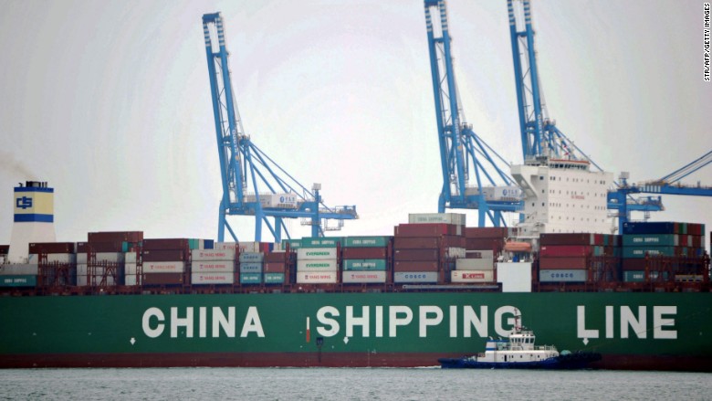 china shipping line ship