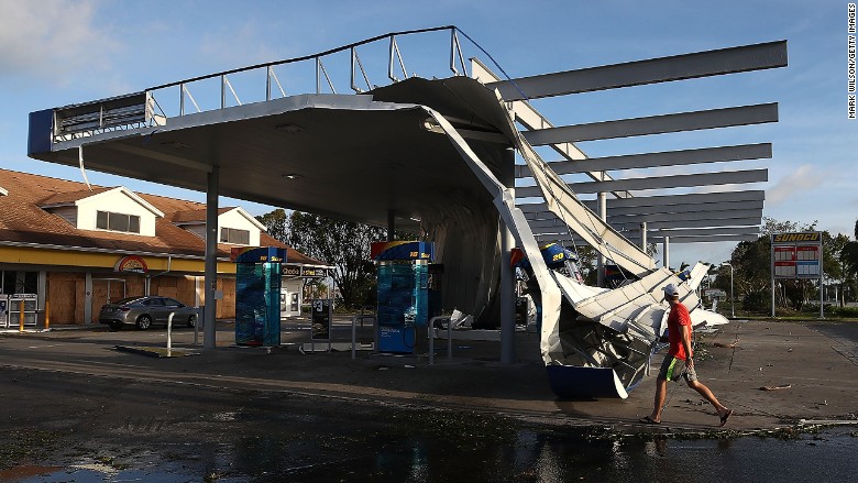 Florida gas station Irma 