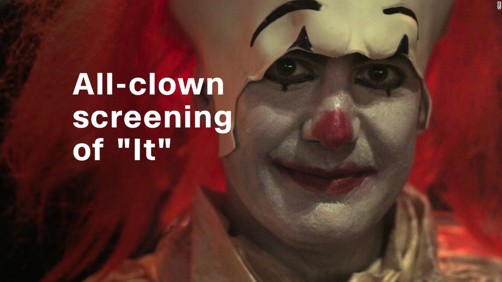 Inside an all-clown screening of 'It'