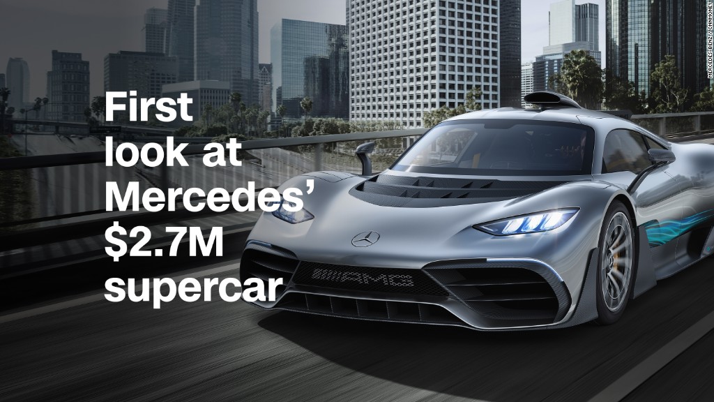 First look at Mercedes' $2.7M supercar