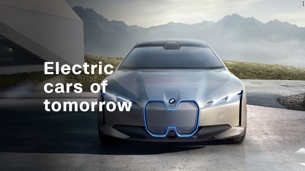Electric cars of tomorrow