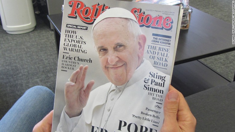 rolling stone pope francis