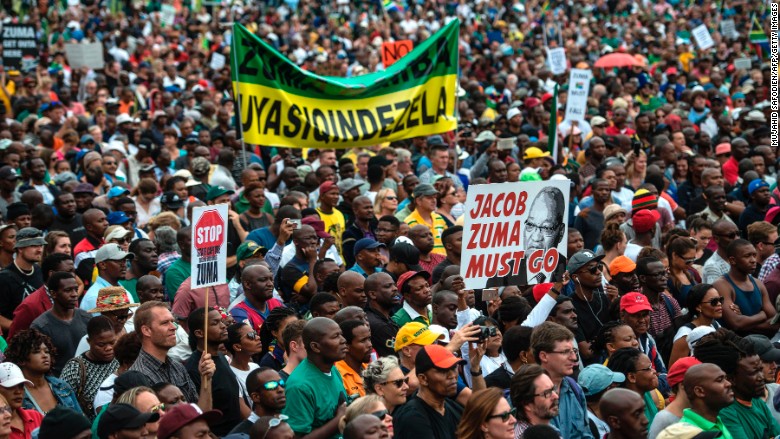 south africa protest