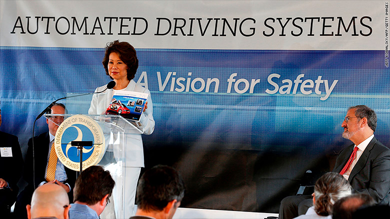 elaine chao automated driving mcity