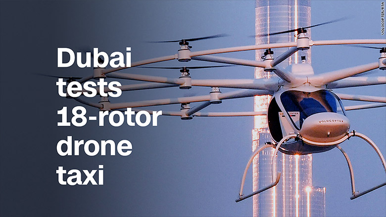 video title dubai drone taxi