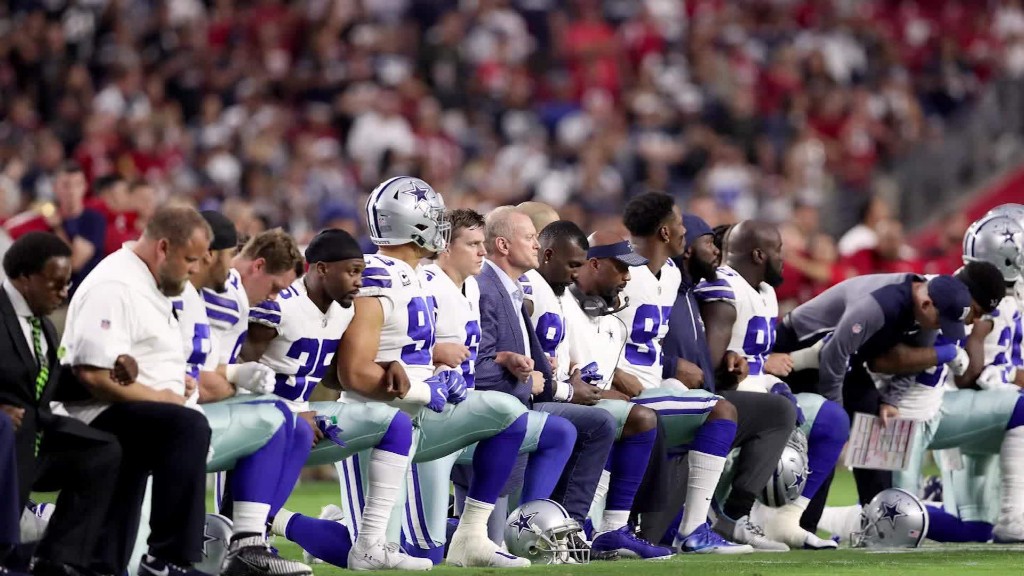 #TakeAKnee heats up on and off the field