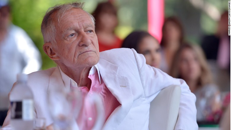 Hugh Hefner attends Playboy's 2013 Playmate Of The Year luncheon at The Playboy Mansion.