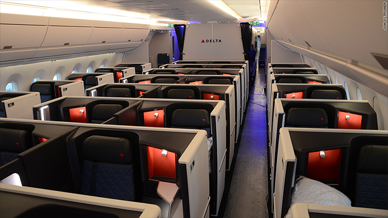 delta A350 Airbus business class 2