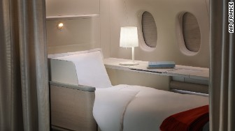 Best airline beds AirFrance La Premiere
